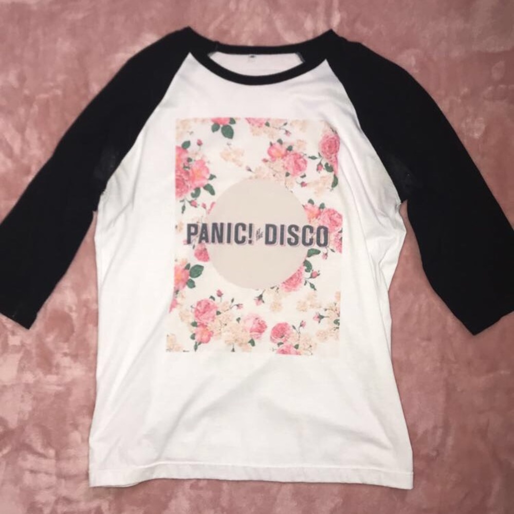 Panic! at the Disco mid-sleeve t-shirt